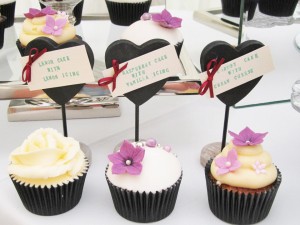 A selection of cupcake flavours are available from Pat-a-Cakes